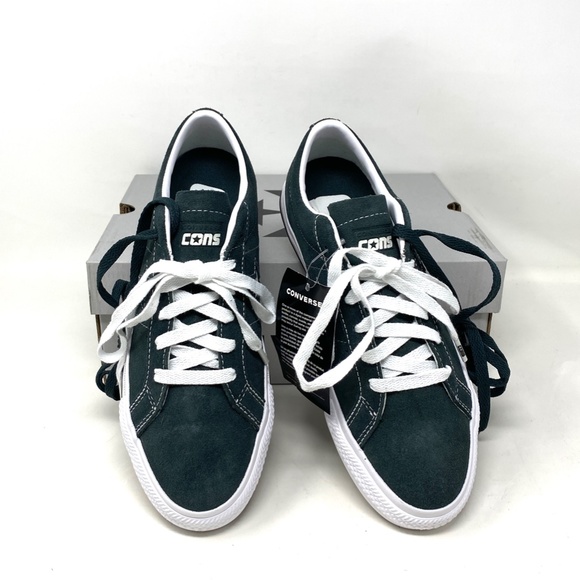 Converse Cons One Star Pro OX Low Top Seawood Black Suede Women Sneakers 171977C - Picture 4 of 10